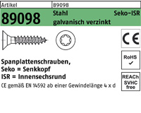 Vollgewinde Innensechsrund