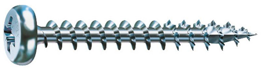 SPAX Universalschraube, Halbrundkopf, Kreuzschlitz Z, WIROX (A9J) 3 x 30/28 - 1000 Stück