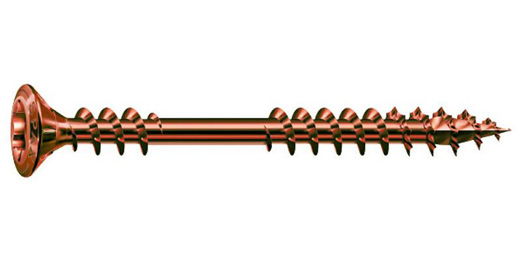 SPAX Fassadenschraube, Linsensenkkopf, T-STAR plus, rostfrei A2 (1.4567) antik  4,5 x 50/21 - 200 Stück