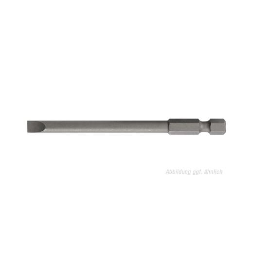 Schlitz-Schraubendreher-Bits SL 4,5 / 0,6 mm | Länge 89 mm | - 10 Stück