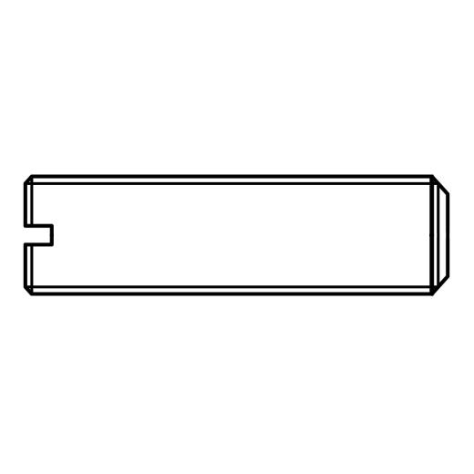 DIN 551 14 H M 6 x 50 mm | Kleinpackung | 100 Stück