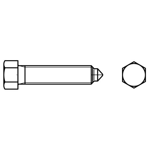 DIN 564 22H / 8.8 Form B | M 6 x 12 mm | 100 Stück