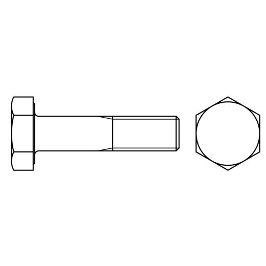 EN 14399-4 | P | Sechskantschrauben mit großer SW | M 20 x 200 | 1 Stück