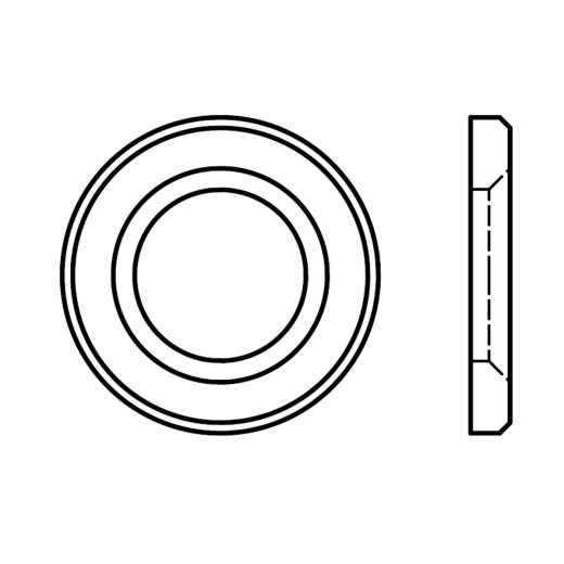 EN 14399-6 | P | Scheiben | 30 (31 x 56 x 5) | 1 Stück