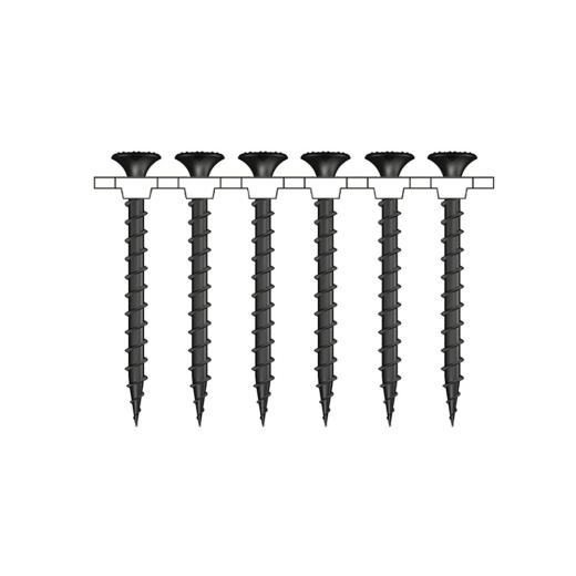 fischer Schnellbauschrauben 3,5 x 45/39, PH2, Trompetenkopf, Stahl phosphatiert - 1000 Stück