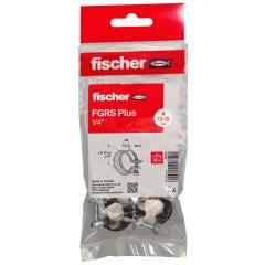 fischer Gelenkrohrschelle FGRS Plus 1/4 | 20 Stück