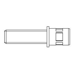 Offene Blindniete mit Sollbruchdorn, mit Anschluss-Gewinde | M 4 x 10/ 6 x 11 | 200 Stück