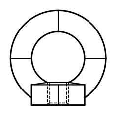 DIN 582 C15E | M 14  | 10 Stück