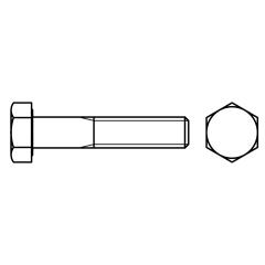 Sechskantschrauben DIN 960 10.9 | M 20 x 1,5 x 70 mm | 25 Stück