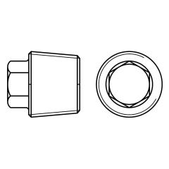 DIN 909 Stahl M 16 x 1,5 mm (Gewindesteigung) | 50 Stück