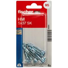 fischer - Hohlraum-Metalldübel HM 5 x 37 SK K | 20 Stück