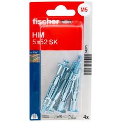 fischer - Hohlraum-Metalldübel HM 5 x 52 SK K | 20 Stück